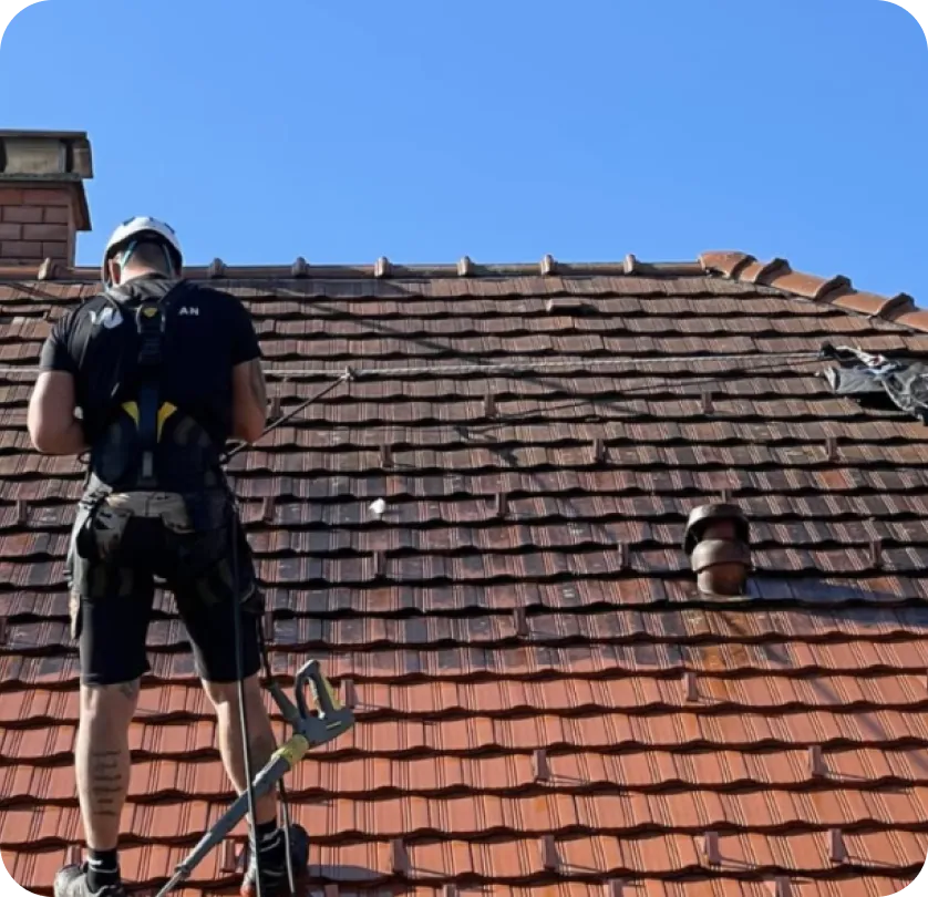 Proces ciscenja krova